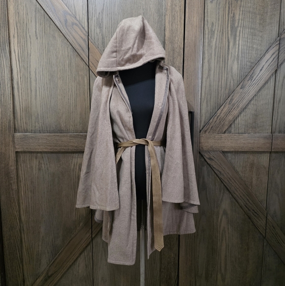 Rebecca Taylor Jackets & Blazers - Rebecca Taylor Tan Cape with Hood